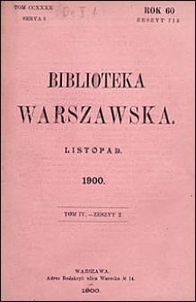 Biblioteka Warszawska 1900 t. 4 z. 2