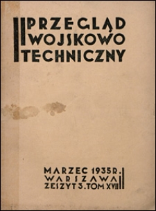 Przegląd Wojskowo-Techniczny 1935 nr 3