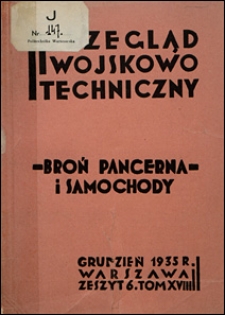 Przegląd Wojskowo-Techniczny 1935 nr 12