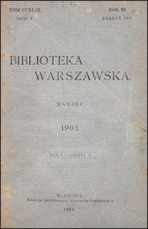 Biblioteka Warszawska 1903 t. 1 z. 3