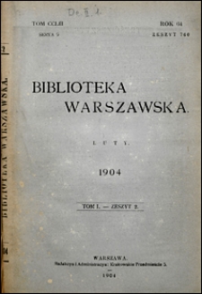 Biblioteka Warszawska 1904 t. 1 z. 2