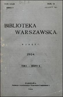 Biblioteka Warszawska 1904 t. 1 z. 3