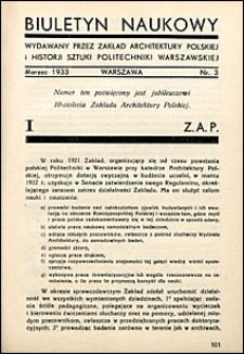 Biuletyn Historji Sztuki i Kultury 1933 nr 3