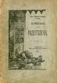 Najnowsze badania nad przestrzenią