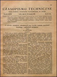 Czasopismo Techniczne 1919 nr 15-16