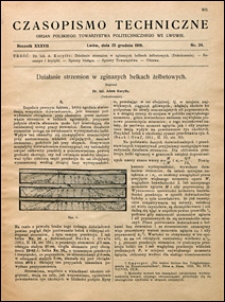 Czasopismo Techniczne 1919 nr 24