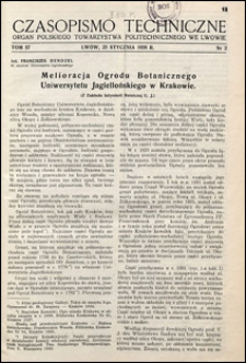 Czasopismo Techniczne 1939 nr 2