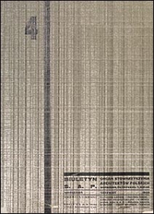 Biuletyn SAP 1932 nr 4
