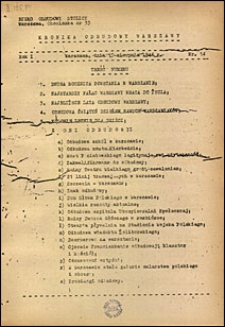 Kronika Odbudowy Warszawy 1946 nr 14