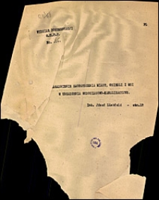 Zagadnienie zaopatrzenia miast, osiedli i wsi w urządzenia wodociągowo-kanalizacyjne