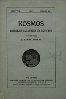 Kosmos 1927 nr 3