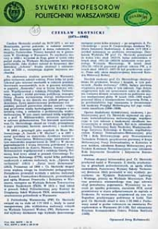 Czesław Skotnicki (1871-1945)