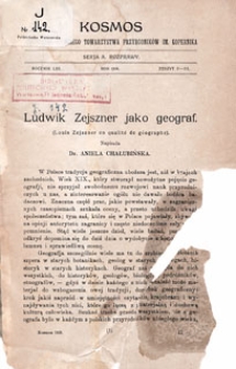 Kosmos 1928 nr 2-3. Seria A. Rozprawy