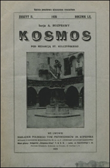 Kosmos 1935 nr 2. Seria A. Rozprawy