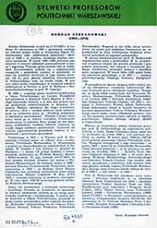 Bohdan Stefanowski (1883-1976)