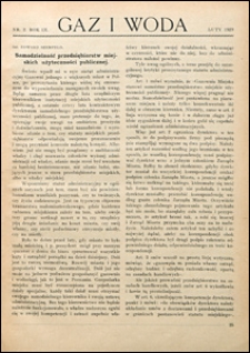 Gaz i Woda 1929 nr 2