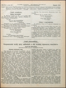 Czasopismo Techniczne 1924 nr 1