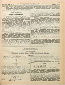 Czasopismo Techniczne 1924 nr 21