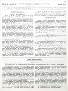 Czasopismo Techniczne 1931 nr 16