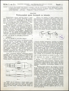 Czasopismo Techniczne 1933 nr 2