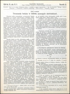 Czasopismo Techniczne 1934 nr 19
