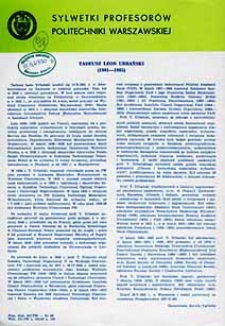 Tadeusz Leon Urbański (1901-1985)