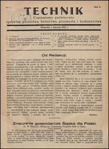 Technik 1932 nr 1