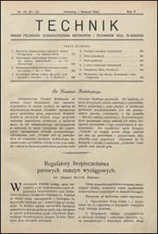 Technik 1932 nr 20/22