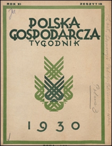 Polska Gospodarcza 1930 nr 15