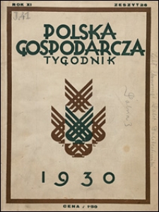 Polska Gospodarcza 1930 nr 26