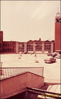 Hala targowa oraz wieża straży pożarnej, Coventry, Anglia, Wielka Brytania