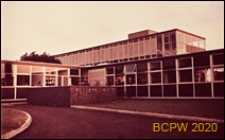 Szkoła II stopnia dla dziewcząt, fragment budynku, Hatfield, Anglia, Wielka Brytania