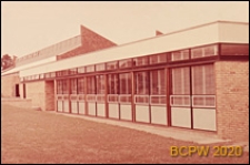 Zakłady przemysłowe, fragment budynku, Hemel Hampstead, Anglia, Wielka Brytania