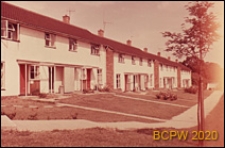 Fragment zabudowy mieszkaniowej, Welwyn Garden City, Anglia, Wielka Brytania