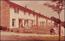 Zabudowa mieszkaniowa szeregowa, Welwyn Garden City, Anglia, Wielka Brytania