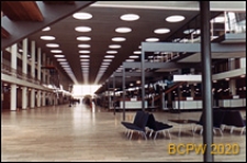 Port lotniczy Kastrup, hala odpraw celnych, wnętrze, Kopenhaga, Dania