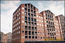 Osiedle przy ulicy Borgergade, budynki mieszkalne, widok zewnętrzny, Kopenhaga, Dania