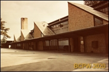 Szkoła zawodowa, widok od strony dziedzińca, Kopenhaga, Dania