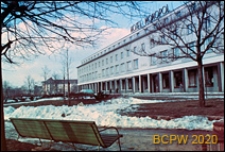 Hotel Scandic przy ulicy Podwale Grodzkie 9, widok zimą, Gdańsk