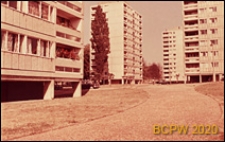 Osiedle Roehampton Lane, punktowce, widok zewnętrzny, Londyn, Wielka Brytania