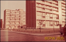 Dzielnica Stepney, bloki mieszkaniowe, Londyn, Wielka Brytania