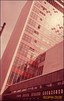 Biurowiec, Daily Mirror, widok naroża budynku, Londyn, Wielka Brytania