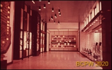 Biurowiec, Daily Mirror, wnętrze, hol, Londyn, Wielka Brytania