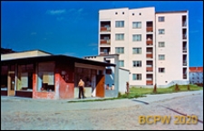 Osiedle mieszkaniowe, pawilony handlowo-usługowe z kioskiem RUCH-u (Robotnicza Spółdzielnia Wydawnicza "Prasa-Książka-Ruch”), Lublin